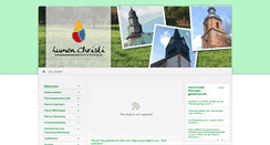 Desktop Screenshot of pg-lumen-christi.de